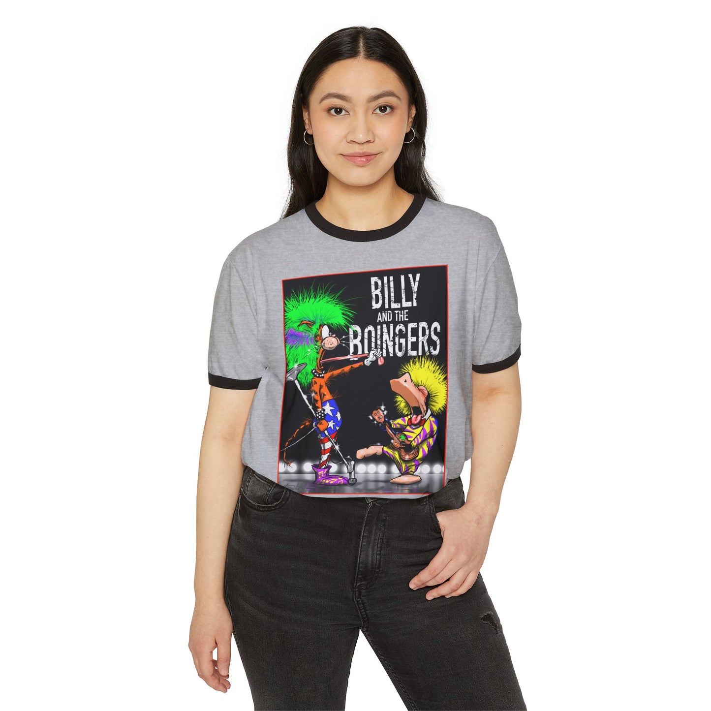 Billy & the Boingers Ringer Tee