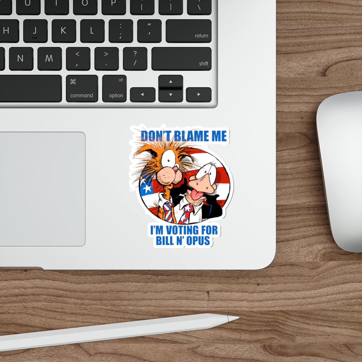 Don't Blame Me Die-Cut Sticker