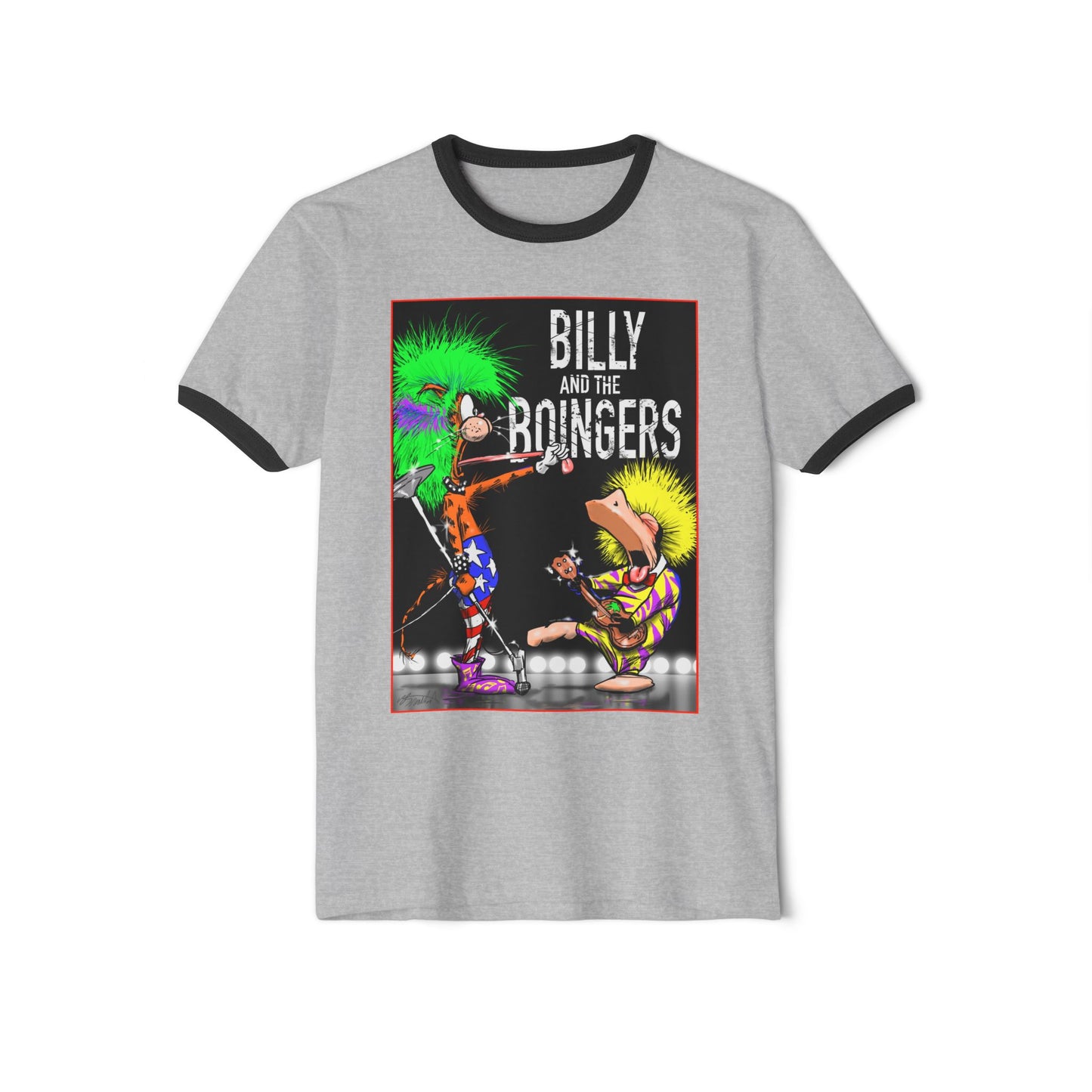 Billy & the Boingers Ringer Tee