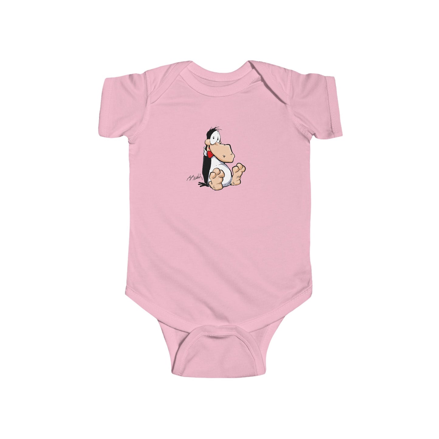 Plopped Opus Baby Onsie