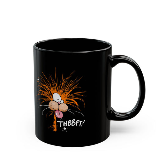 Bil the Cat THBBFT Black Mug (11oz, 15oz)