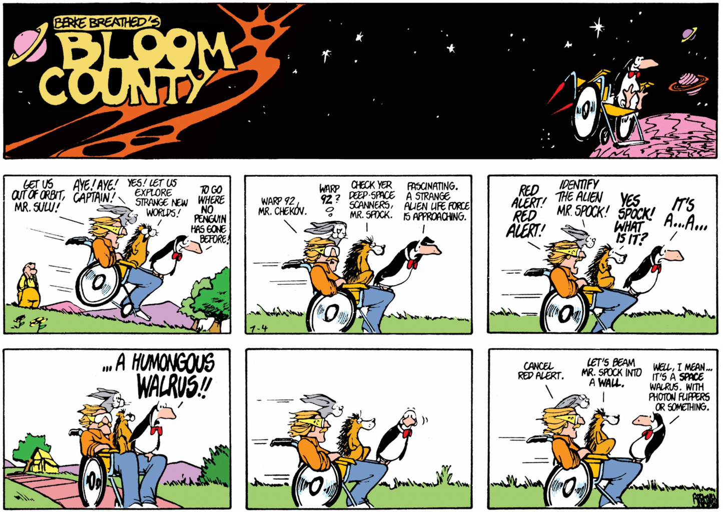 Vintage Strip - Photon Flippers - July 4, 1982