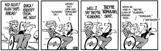 Vintage Strip - Klingons - September 28, 1982