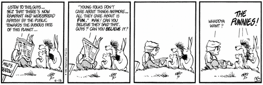 Vintage Strip - Funnies - April 16, 1982