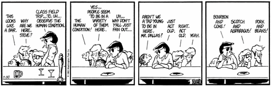 Vintage Strip - Scotch and Asparagus - July 30, 1982